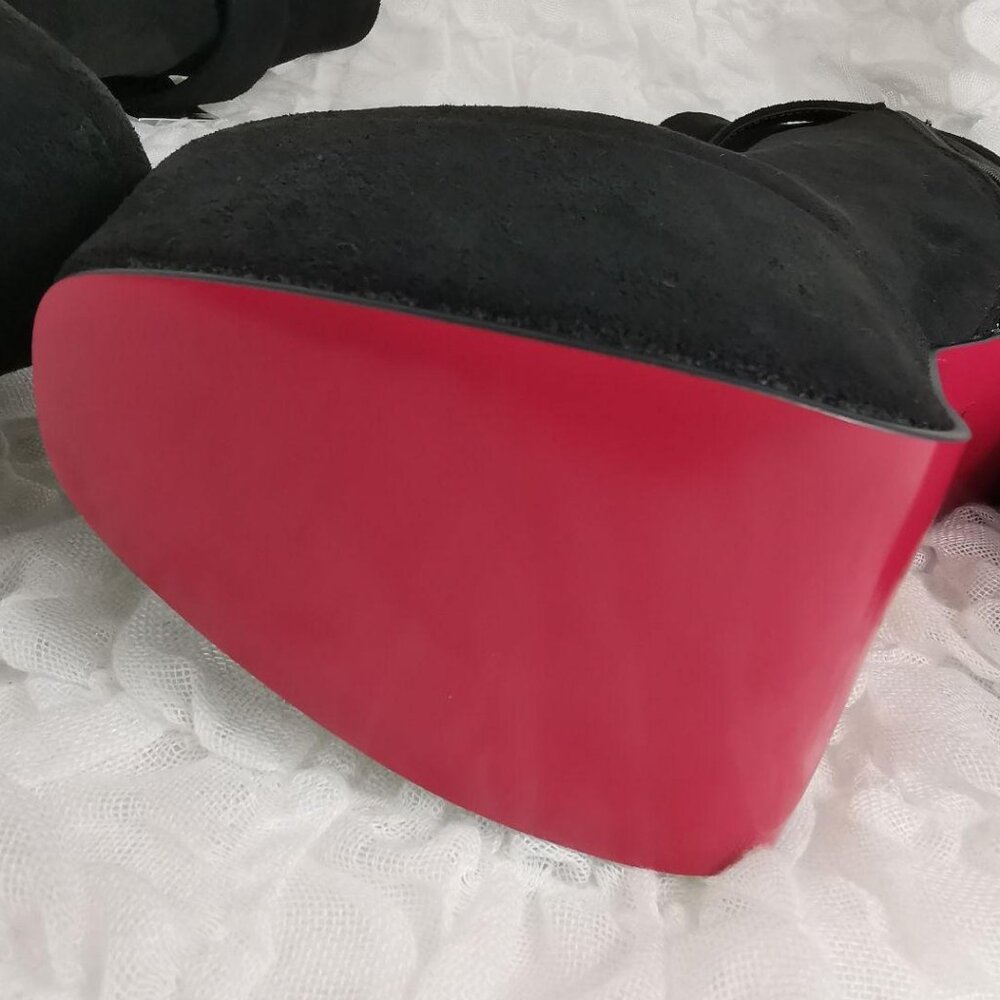 MichellMacaron Buckle Short Boots 13.5cm Heel - Picture 8 of 16